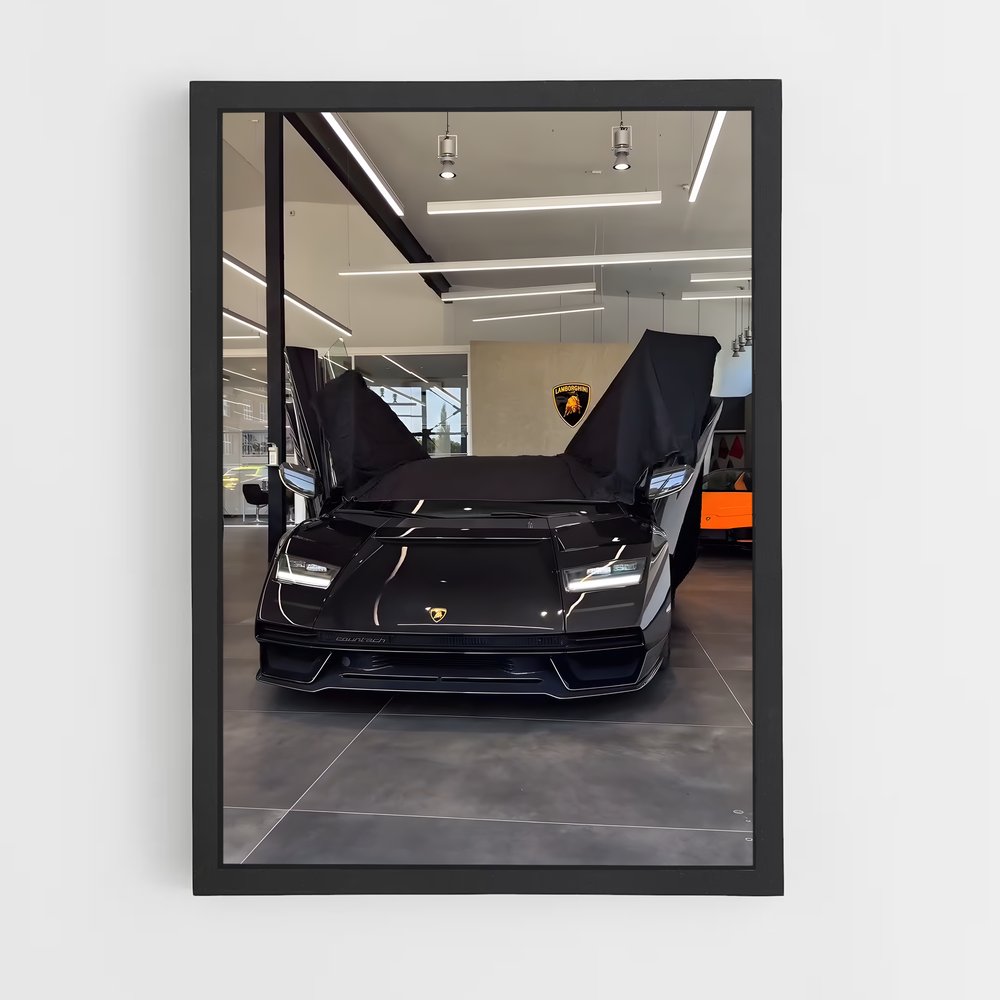 Poster Countach lpi – affiche Lamborghini (vue 2)